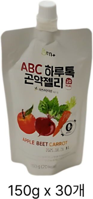 GRN ABC 하루톡 곤약젤리, 150g, 30개