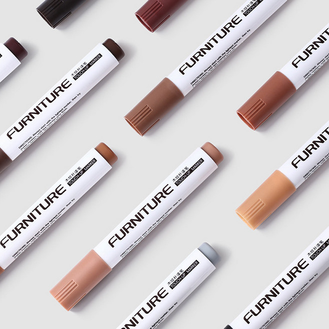 미니플 가구 리페어 마카펜, 1세트, 12색