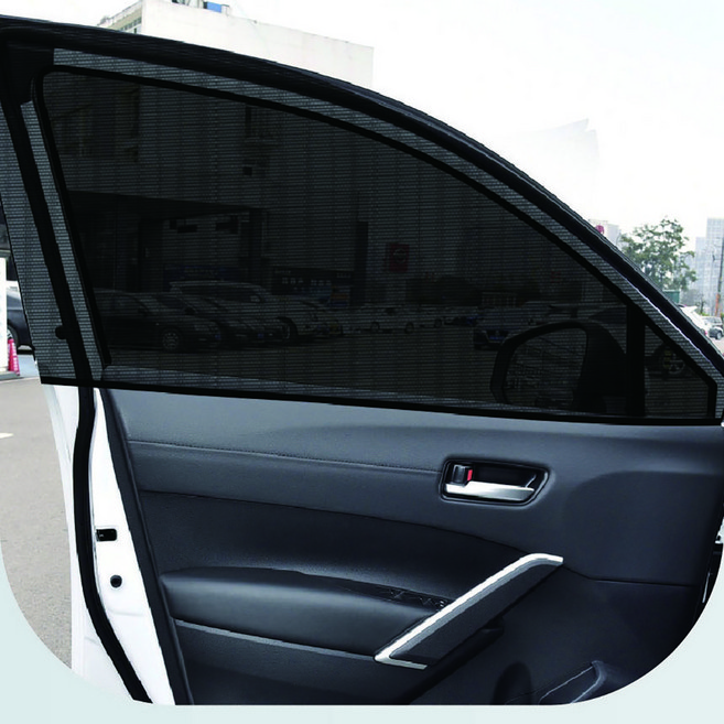 선플라워 차박 자동차 모기장 승용차 쏘렌토 투싼 팰리세이드 차방충망 차트렁크 모기장, 앞좌석1p