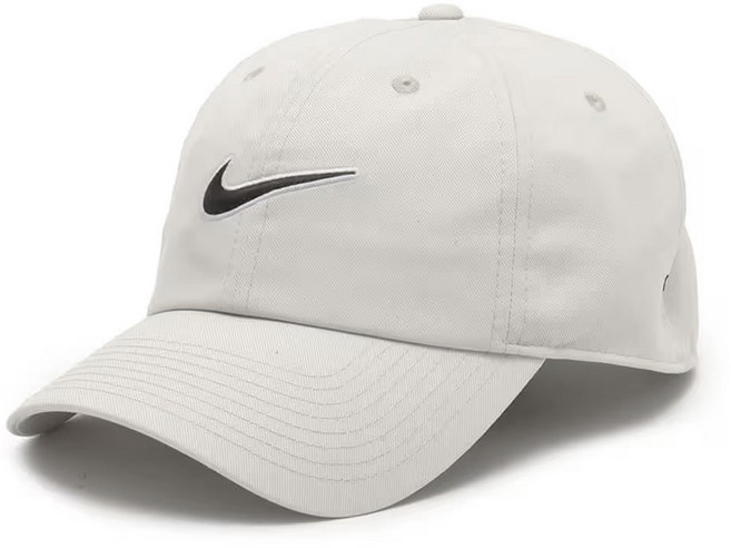 나이키 캡 모자 공용 야구모자 스우시 볼캡 베이지 사이즈 조절 가능 사계절 모자