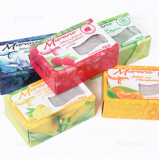 무라노 비누 150g 보습 샤워 촉촉, 1개입, 라즈베리 (Frambuesa)