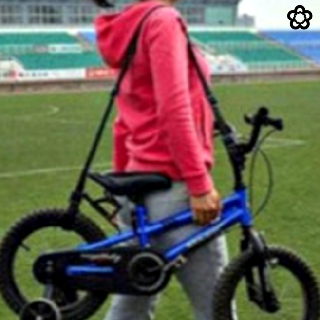 자전거이동끈 바이크운반숄더벨트 퀵보드어깨매는밴드, 1개