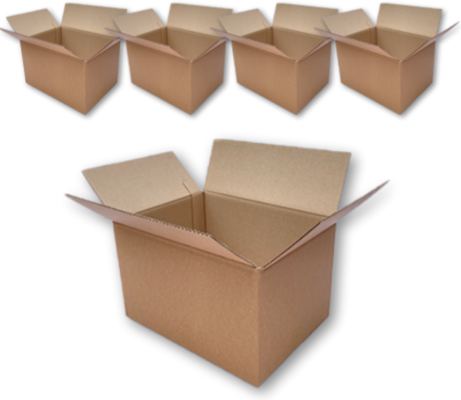 대명박스 우체국택배박스 3호, 진갈색 우체국3호, 5개