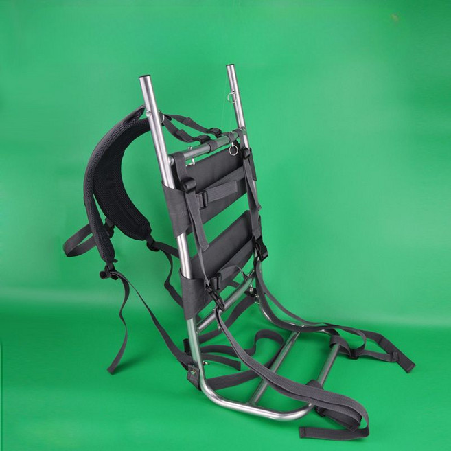 알루미늄 지게 운반 산악 등짐 접이식 초경량 다용도 수하물 배낭, 1개