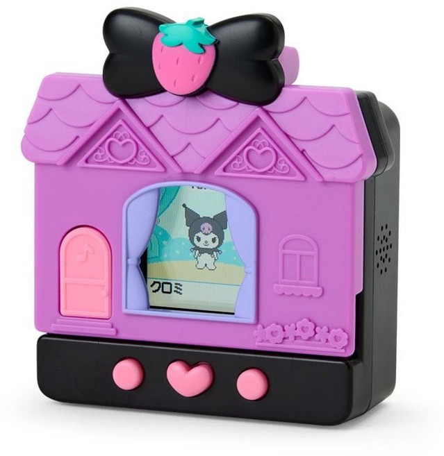 산리오 다마고치 포켓룸 스파이시 쿠로미 키우기 방꾸미기 육성 게임 크리스마스 선물, 1개