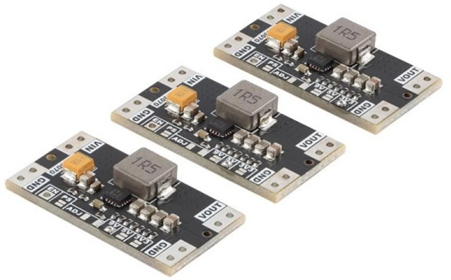 DC 자동 리프트 오프 전력 변환기 리튬 이온 배터리 레귤레이터 모듈 TPS63070 3.3V 9V, 1개, 01 9V
