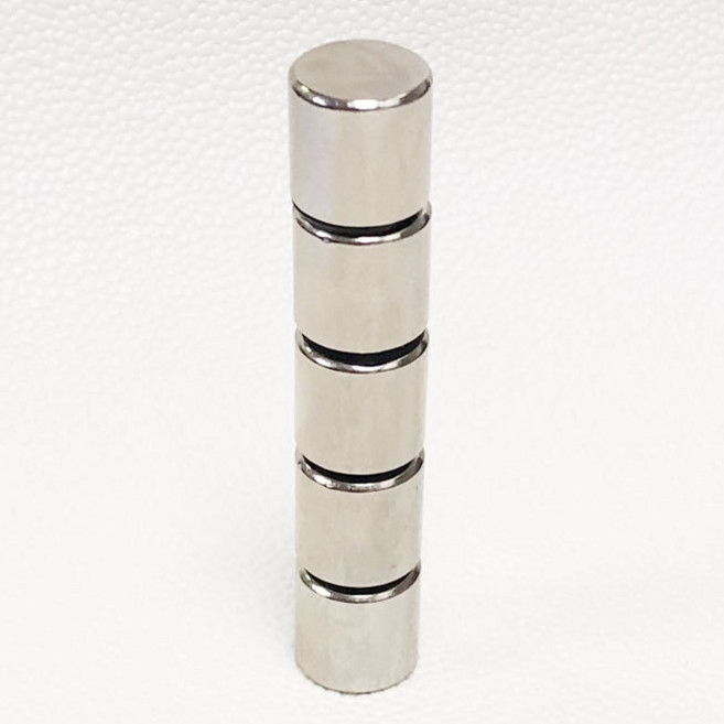 D15x15T 네오디움 원형자석 [제이스마그네트], 5개