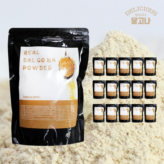 딜리셔스 달고나 파우더 (1박스) 카페재료, 700g, 15개