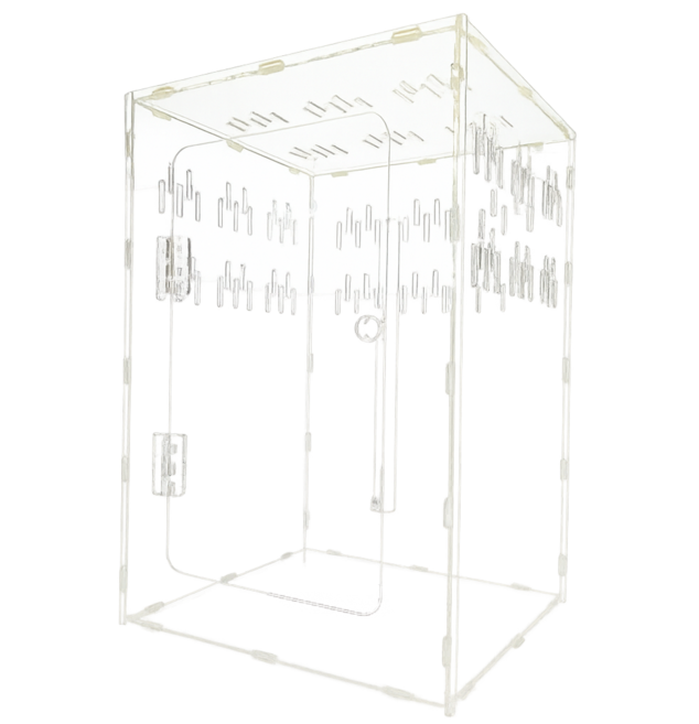 렙티언즈 크레스티드 게코 사육장 초대형 30 30 45cm, 1개
