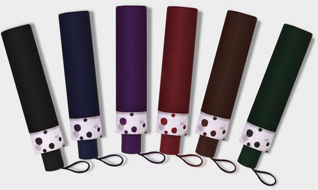 대형 3단 우산 튼튼한 수동 접이식 엣지 우산