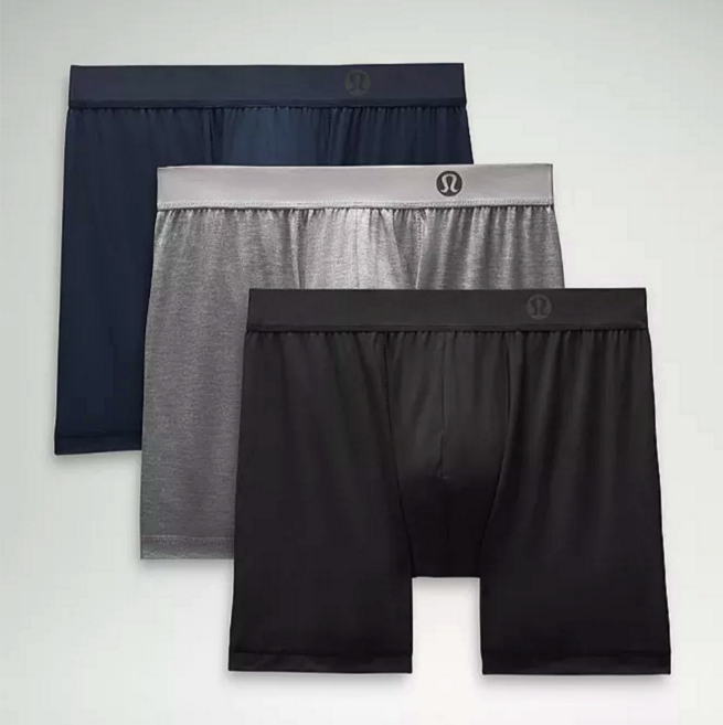 룰루레몬 남자 언더웨어 올웨이즈 인 모션박서 5인치 속옷세트 3pcs 남성드로즈 데일리 여름 스포츠 운동 모달 팬티 매장판