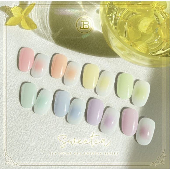 그라시아 진비 아이비 스위티 시럽젤 8종 세트 Swee Tea, 1개