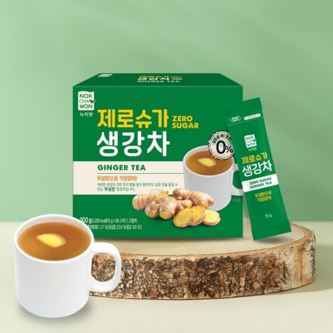 제로슈가 생강차 20T, 1박스, 20개입, 단품