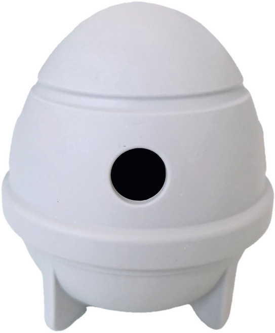 미믹펫 강아지 우주선 실리콘 노즈워크 장난감, 1개, 그레이