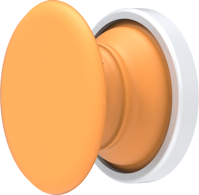 마카롱 원형 정품 그립톡 스마트톡 10종, 1개, 베이비 옐로우