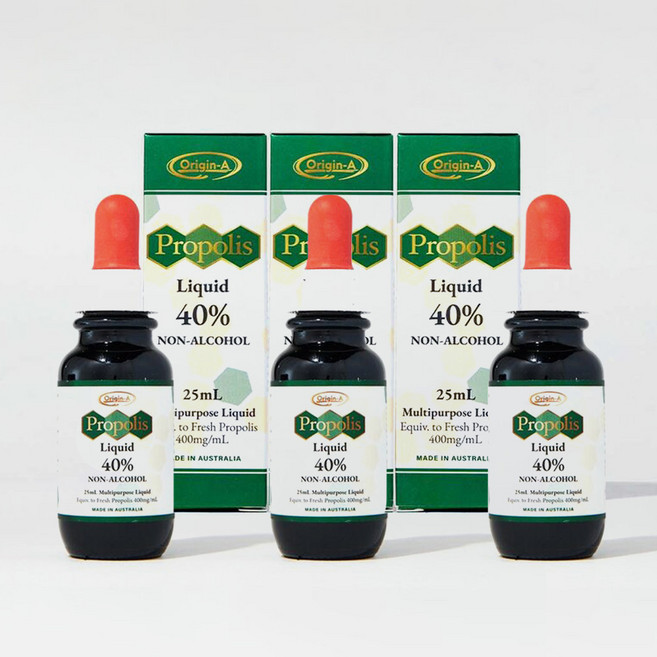 호주 오리진에이 프로폴리스 리퀴드 액상 25ml 3병 원액 팅쳐, 3개