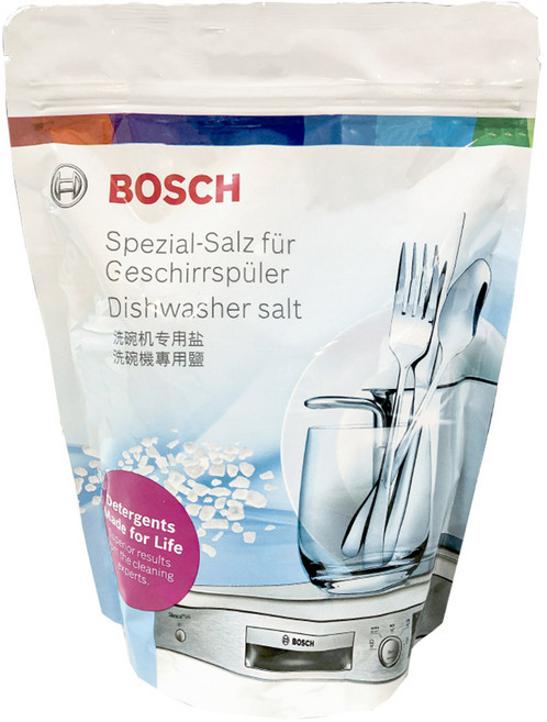 BOSCH 博世 洗碗機專用軟化鹽 （袋裝）, 1kg, 1包