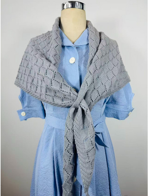 MOMON 봄 여름 앞여밈 숄 머플러 시원한 에어컨 어깨 숄