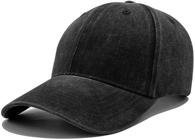 水洗做舊棒球帽 韓系男女款鴨舌帽