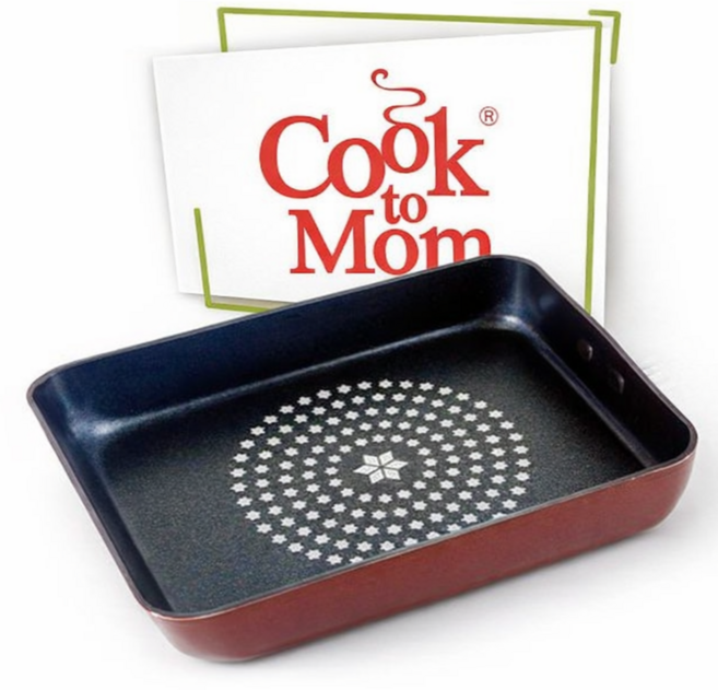 국산 쿡투맘 미니 사각후라이팬 계란말이팬, 1개, 18cm