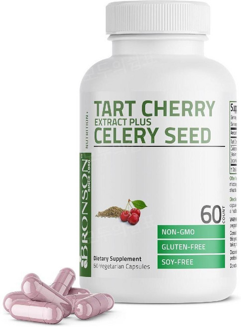 천연 멜라토닌 식물성 수면영양제 수면보조제 항산화영양제 불면증영양제 타트체리 500mg 60캡슐, 60정, 1개