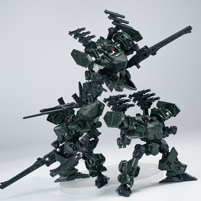 하이플레이 추장대륙 벤투스 벡터 스쿼드 그린 1/60 스케일 조립 프라모델