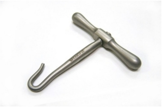 장우 Kasco 지글리 쏘우 핸들 6cm G30-040 의료용결찰기, 1개