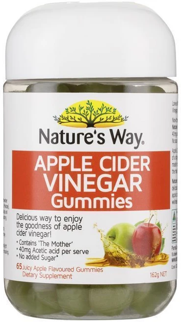 네이쳐스웨이 애플 사이다 비니거 65구미, 1개, 65정 - 쿠팡
