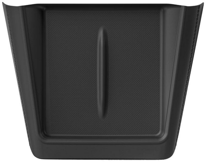 LUCKEASY 테슬라 모델 Y 주니퍼 2025 2026용 무선 충전 패드 센터 콘솔 무선 충전기 패드 미끄럼 방지 실리콘 매트 모델 Y 액세서리용 블랙 (서라운드)