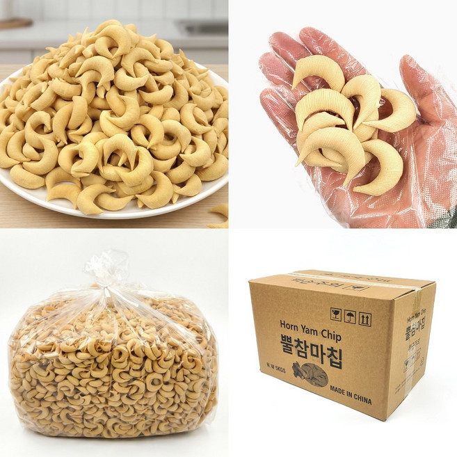 건강한간식 뿔 참마칩 5kg 대용량 사무실 탕비실 주전부리 영양간식 웰빙 과자, 1개