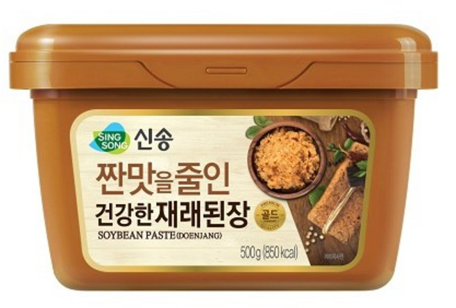 신송 짠맛을줄인 건강한 재래된장, 500g, 8개