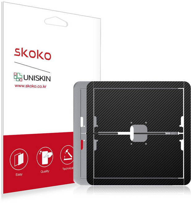 스코코 마제스탠드 유니스킨 전신 외부보호필름 2매, 무광_블랙, 없음, 1개