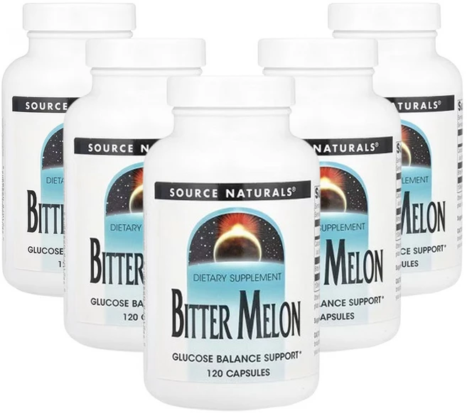 소스 내추럴스 비터 멜론 120캡슐, 120정, 5개 - 쿠팡