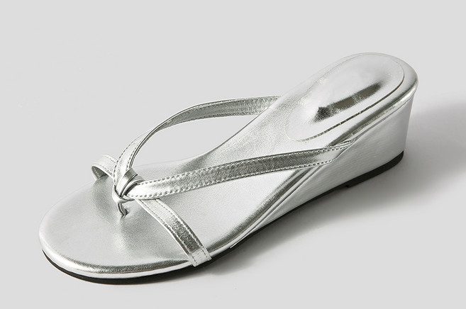 하일린 웨지 쪼리 샌들 슬리퍼(5cm)