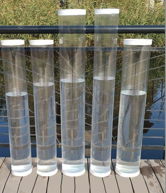 찌맞춤통 부력 수조통 바다 민물 낚시 플로팅 투명 찌보관통 찌케이스 아크릴 소재 찌통, 1개