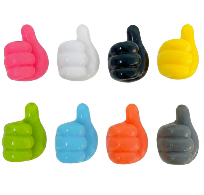 펴나나다 엄지척 케이블 클립 홀더, 랜덤발송, 30개