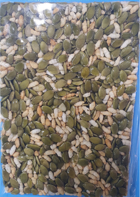 동막골수제강정 견과류강정 200g 중 택1 말랑강정 10종류 /포항죽도시장/전통과자/명절선물 답례품 부드러운오란다 촉촉한오란다 부드러운강정, 호박씨, 1개