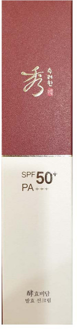 수려한 효비담 발효 선크림 50ml, 1개