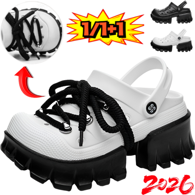 [압도적 7cm 키높이]남녀공용 가벼운 EVA 클로그 샌들 슬리퍼남자 슬리퍼 외출용 발편한 남성샌들 여성 슬리퍼