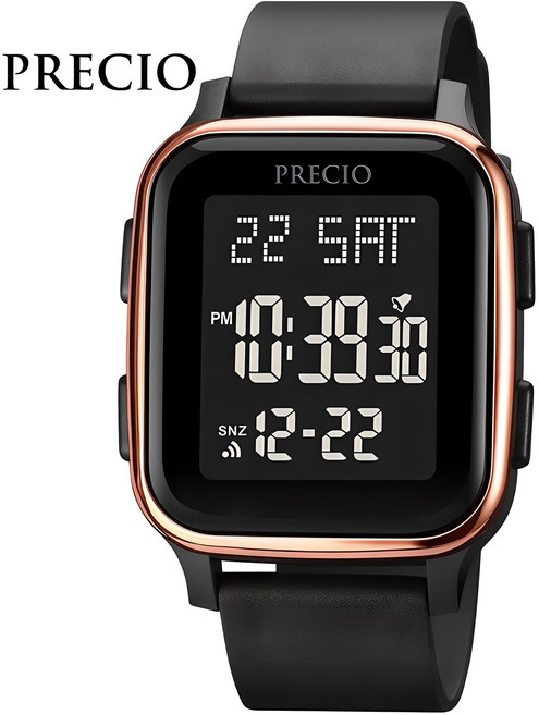 프레시오 스포츠 방수전자손목시계 군인군용시계 P2211-BU
