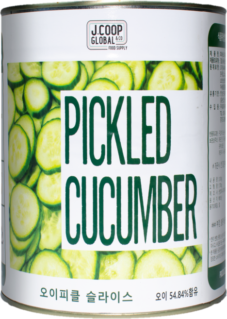 제이쿱 오이피클 슬라이스 3kg, 6개