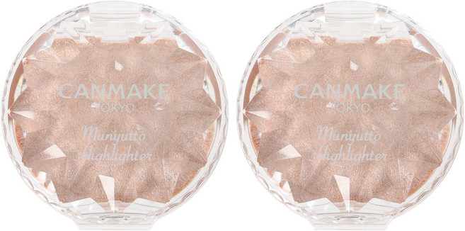 캔메이크 무뉴토 하이라이터 3.8g, 03 웜 루틸, 2개