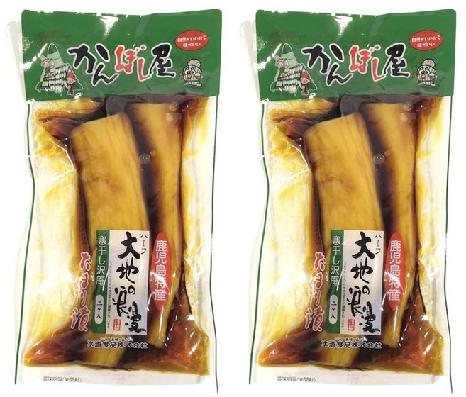 스이타마 다깡 일본 단무지 무절임 2개입 x 2팩 츠케모노, 2개, 210g