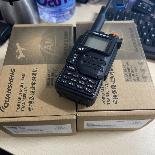 UV-K5 對講機 5W 1600mAh Type-C 航空接收 一鍵對頻 三段對講 五段接收 跨段對講, 1個, 參考標題
