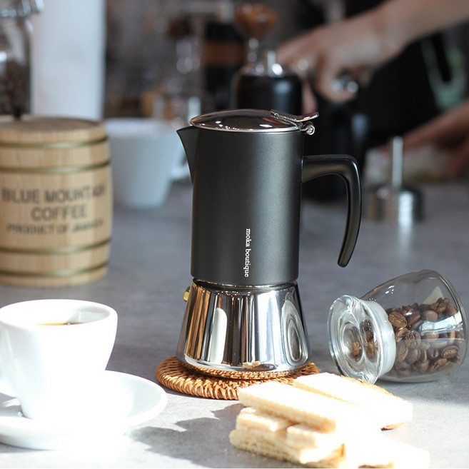 시타 모카부티크 스텐 모카포트 인덕션 2컵 4컵, 시타 모카부티크 2컵, 1개