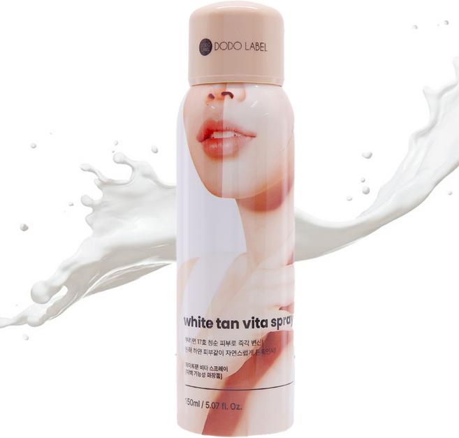 도도레이블 아이돌 화이트태닝 스프레이 150ml, 비타 화이트, 1개, 150g