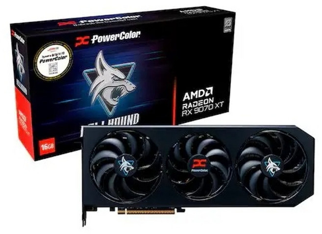 라데온 RX 9070 XT 그래픽카드 16GB D6