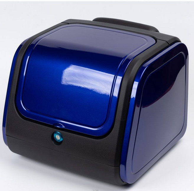 전동 스쿠터 탑박스 보관함 배달통 헬멧 화이트 바이크 가방 리어백, 3. 베이지