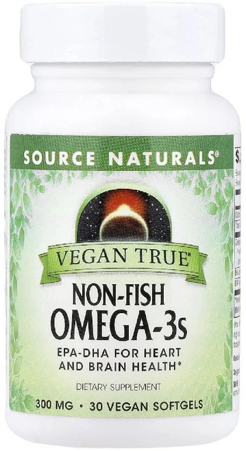소스내추럴스 비건트루 생선무함유 오메가3 비건소프트젤30정 식물성오메가 해조류오일, 1개 - 쿠팡