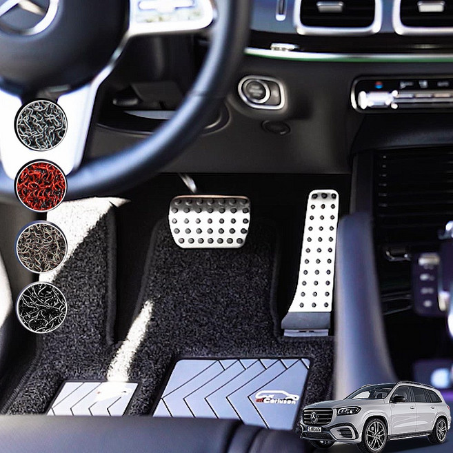 카루젠 벤츠 GLA GLB GLC GLE GLK GLS 마이바흐 전차종 프리미엄 엣지 코일매트 운전석특화 전좌석 자동차바닥매트, 운전석만(엣지), 블랙, 벤츠GLE(W167)2019.10~
